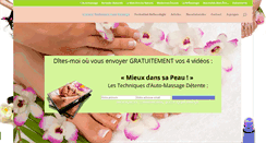 Desktop Screenshot of la-reflexologie-le-bien-etre.com