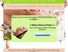Tablet Screenshot of la-reflexologie-le-bien-etre.com